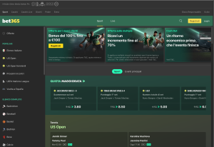 image of bet 365 casino website