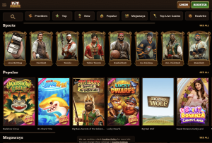 image of fat pirate casino website