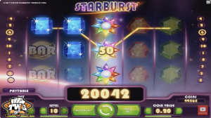 image of starburst slot gameplay